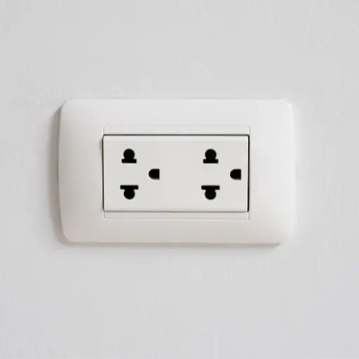 standard wall outlet 