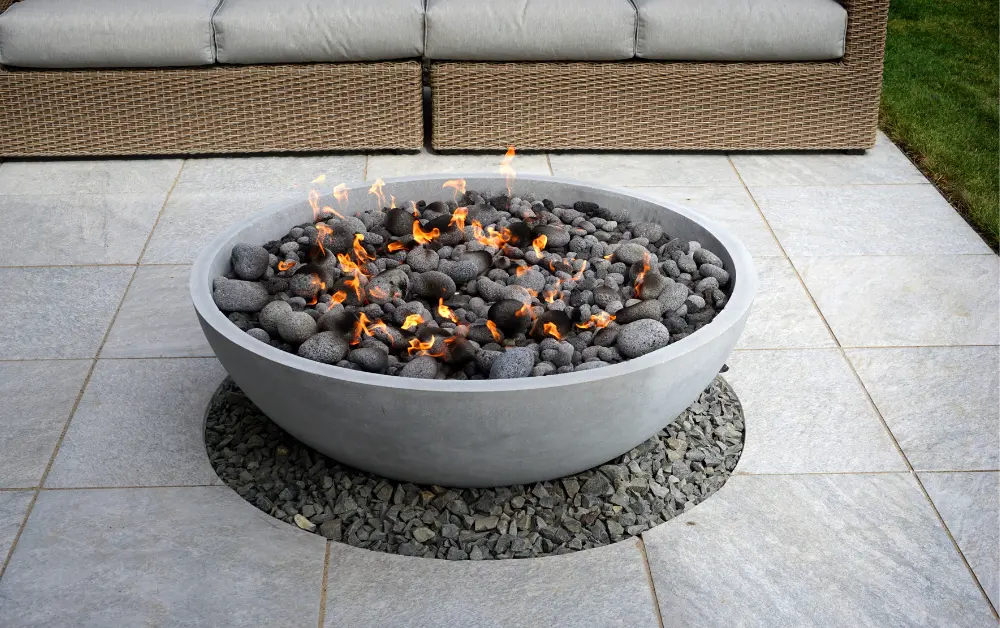fire pit embers