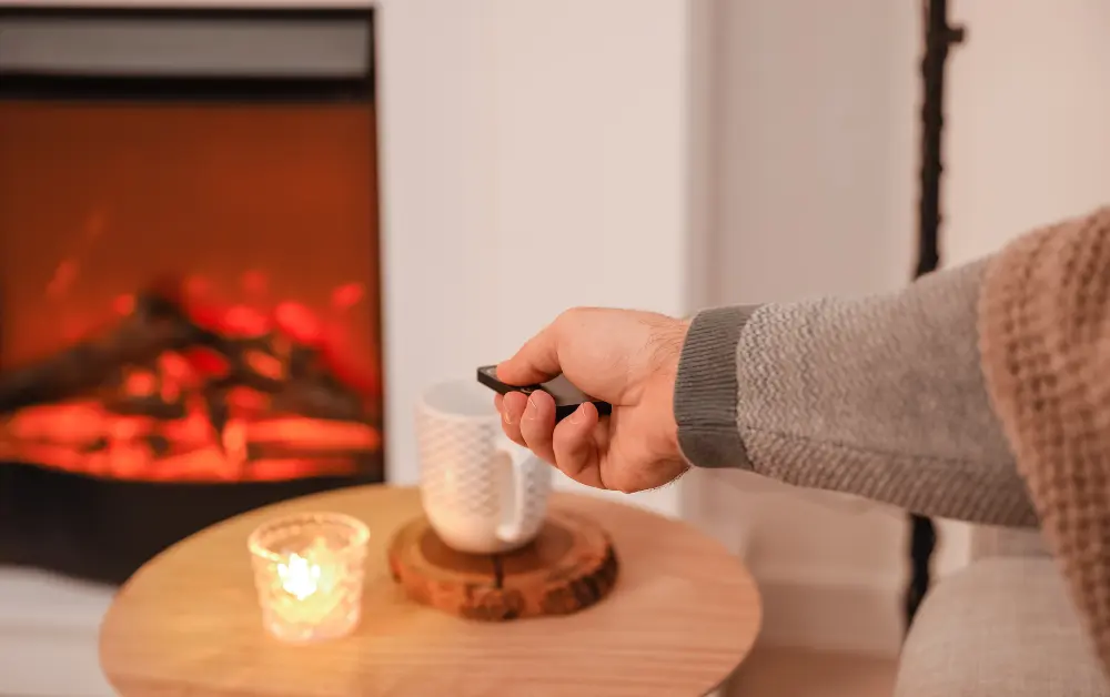 electric fireplace remote control 