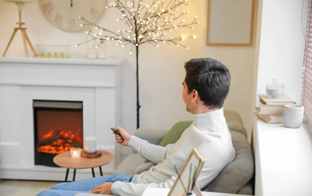 remote control fireplace