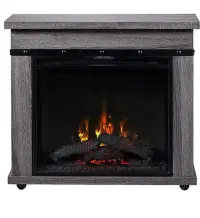 Dimplex Morgan Electric Rustic Fireplace