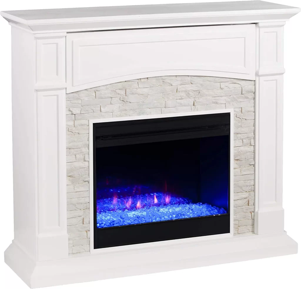  Electric Stone Fireplace
