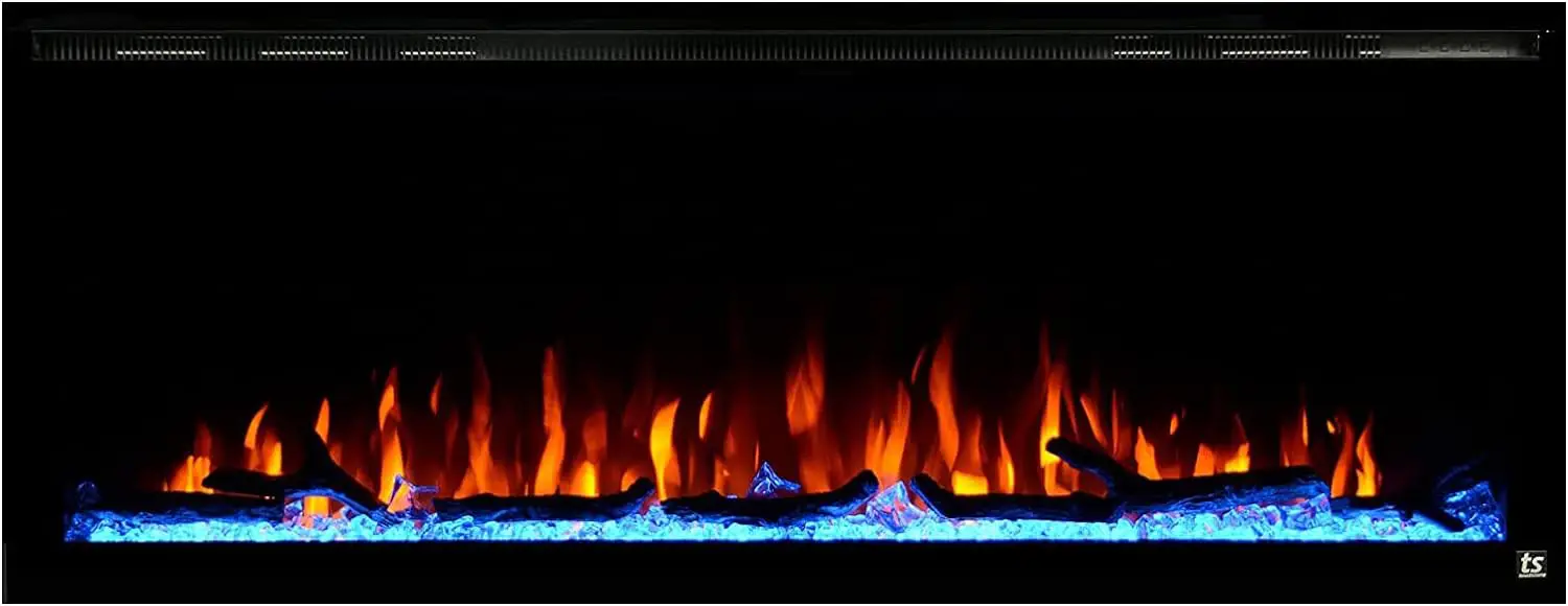 ouchstone Sideline Elite Smart 50” WiFi-Enabled Electric Fireplace