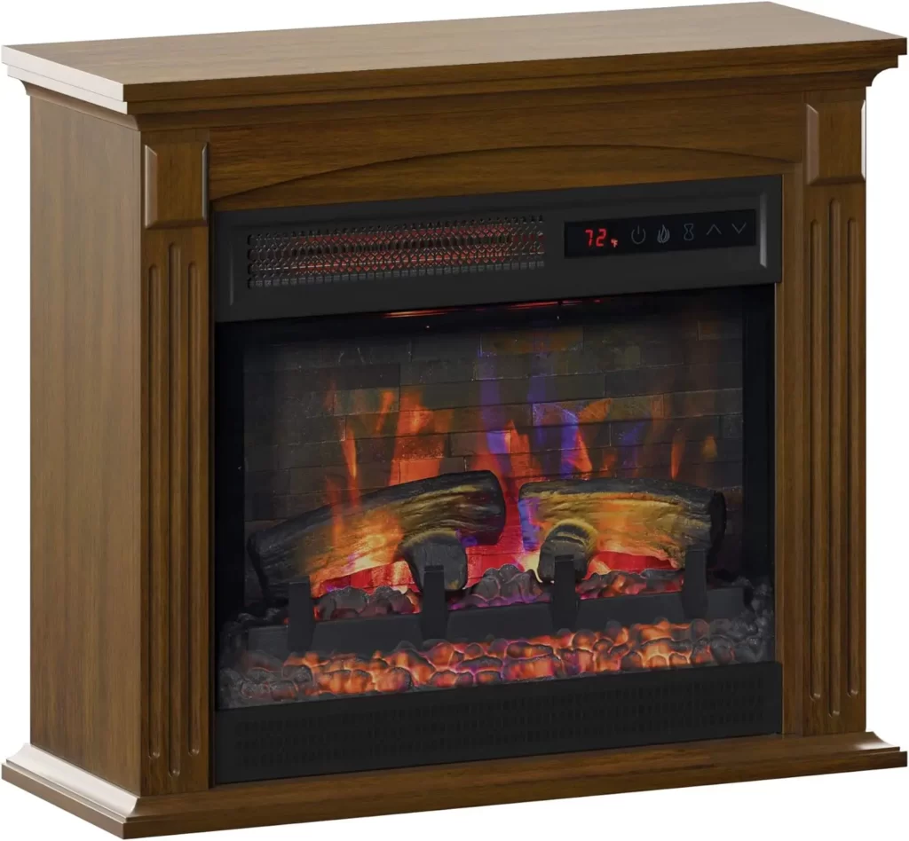 Duraflame Wall Mantel Electric Fireplace 