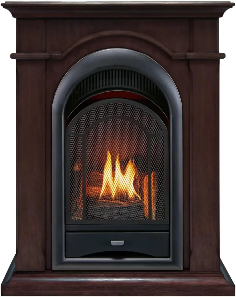 ProCom Dual Fuel Ventless Small Gas Fireplace