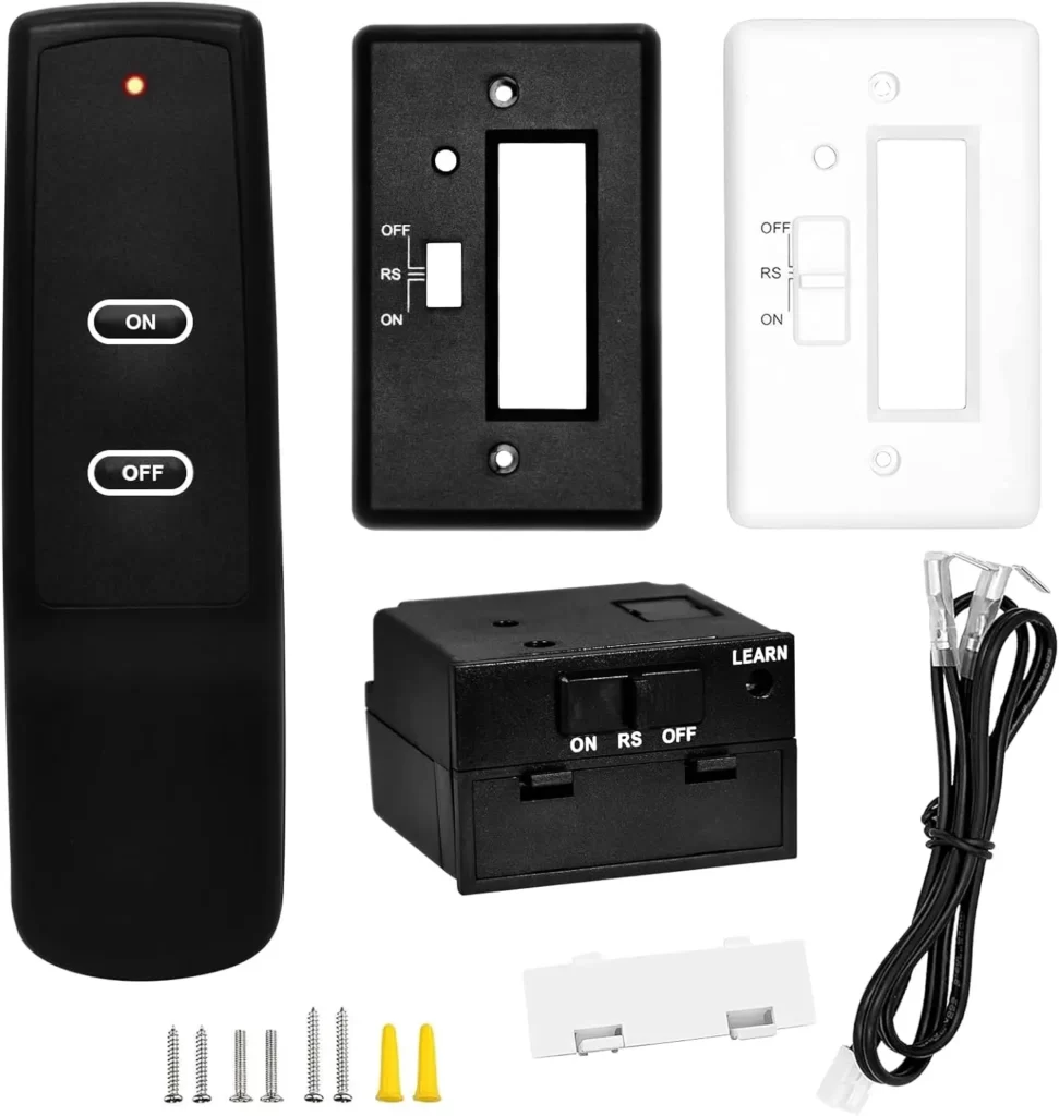 Upgrade Gas Fireplace Remote Control Universal System Kit.