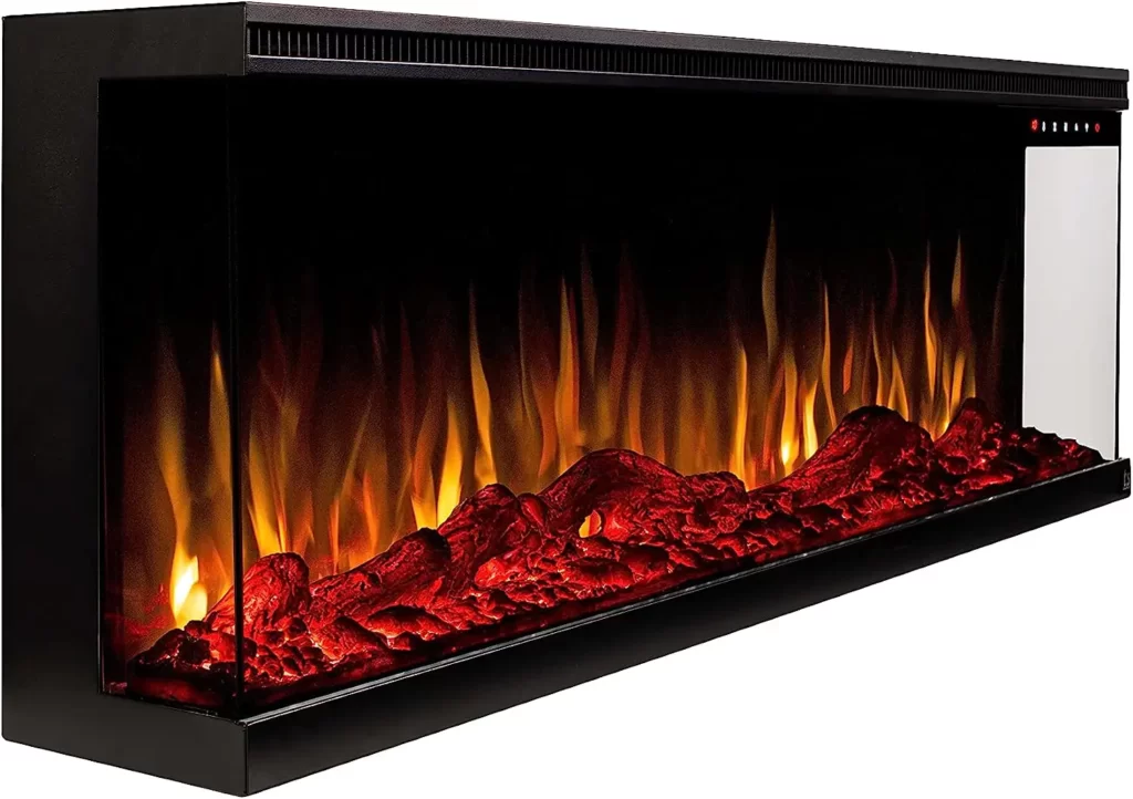 Touchstone Sideline Infinity 3-Sided Smart 60-inch WiFi-Enabled Electric Fireplace