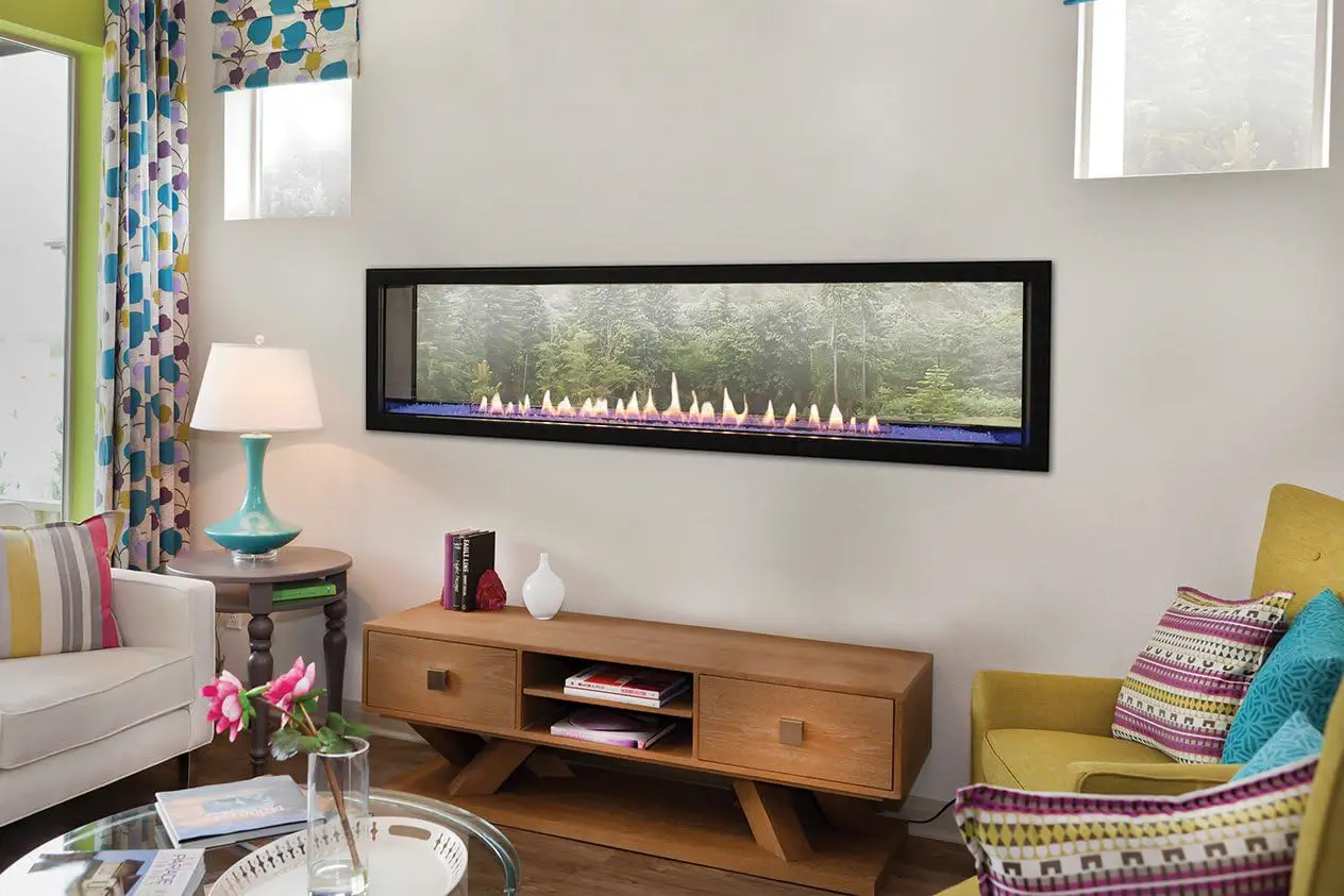Empire Comfort See Through Gas Fireplace With 40k BTU