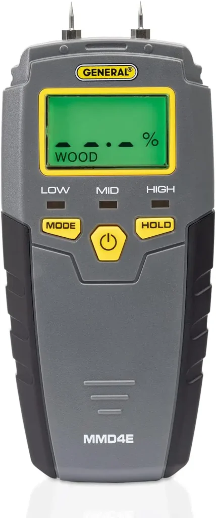 MMD4E Digital Firewood Moisture Meter & Leak Detector.