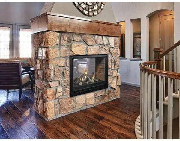 Tahoe Premium 36 Clean Face Natural Gas See-Through Fireplace