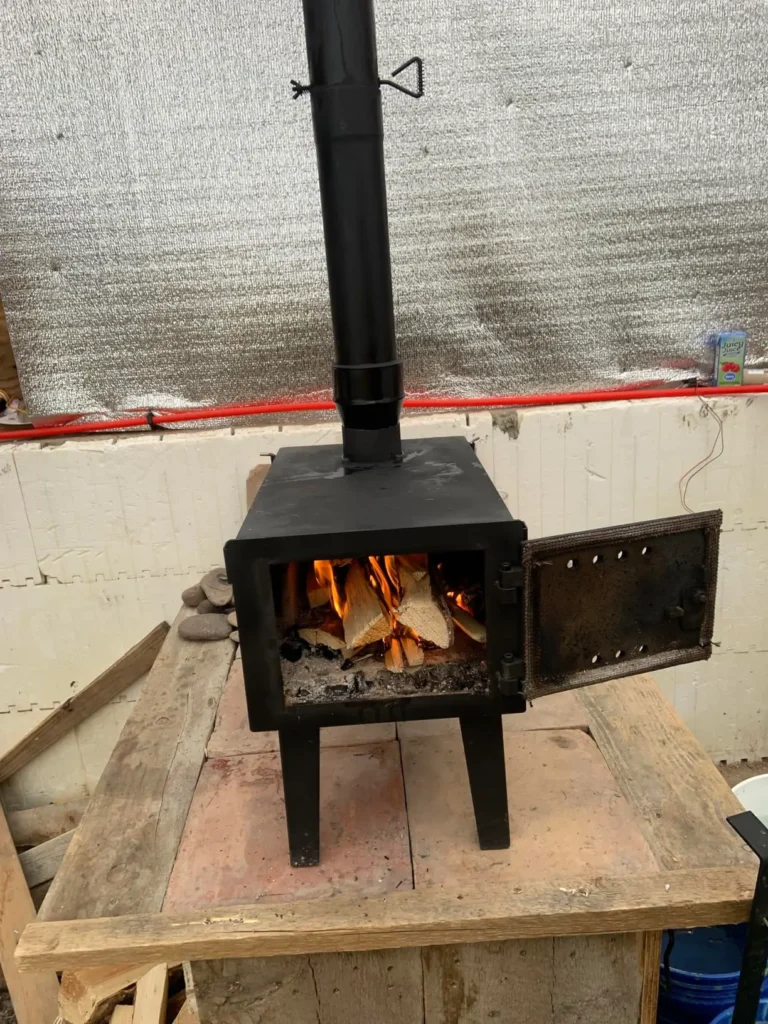 wood stove for camping