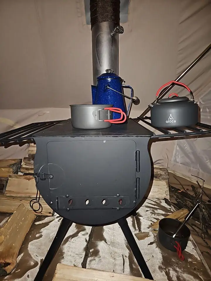 camping wood stove