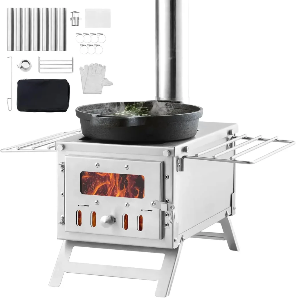 VEVOR Stainless Steel Wood Stove