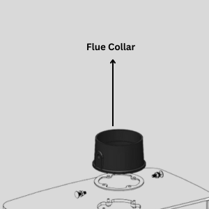 wood stove Flue Collar