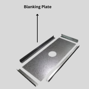 wood stove Blanking Plate