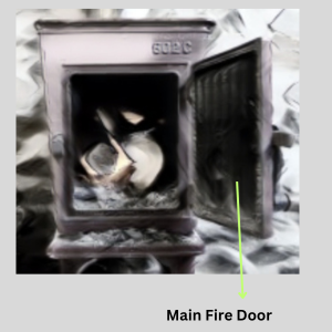 wood stove Main Fire Door