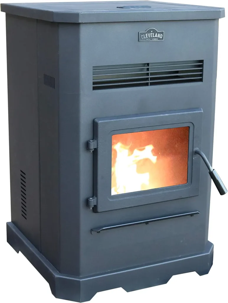 PS130W-CIW Large Pellet Stove WiFi Enabled