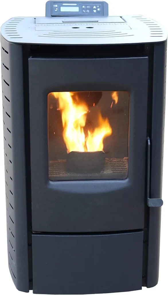 PS20W-CIW Black Mini Pellet Stove