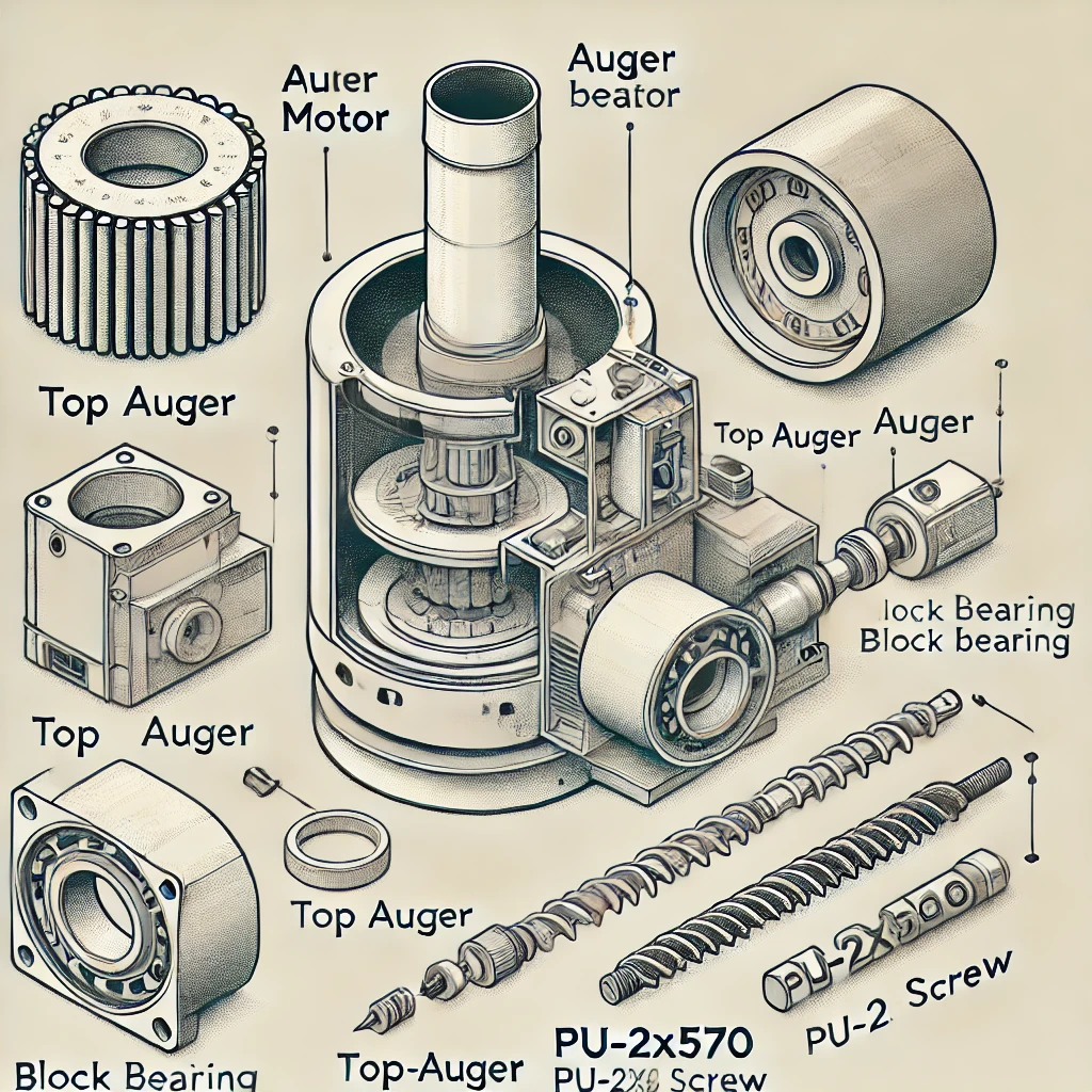 Anatomy of a Pellet Stove Auger