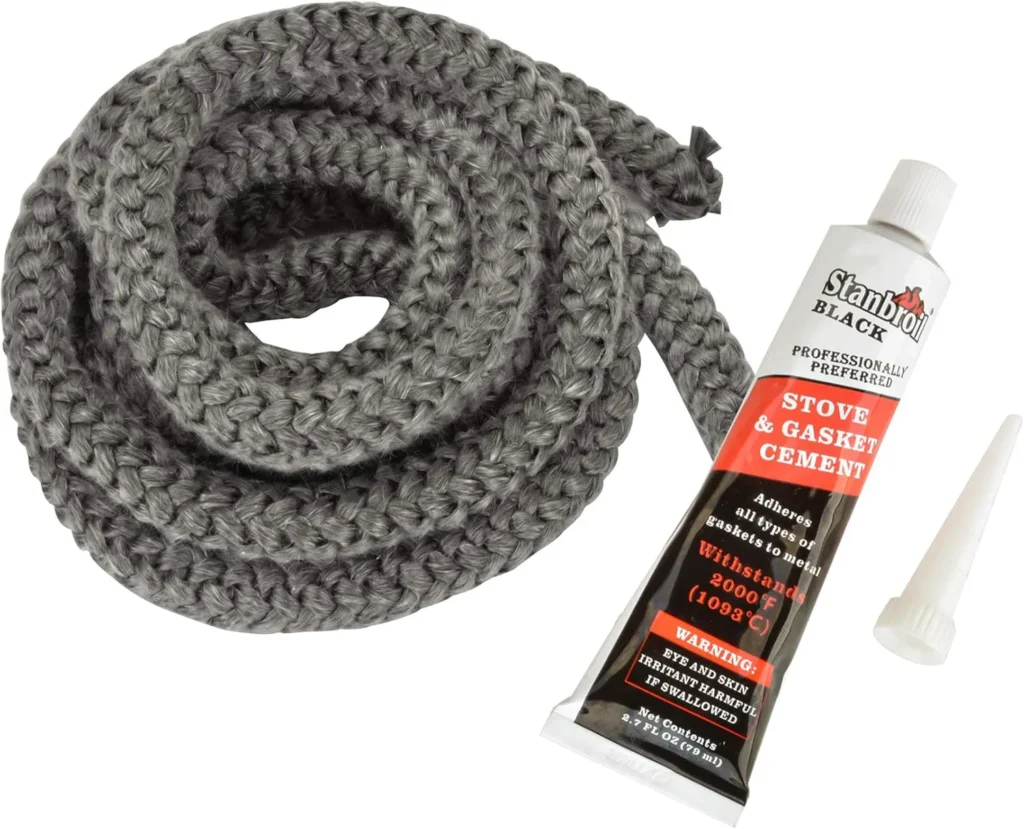 1/2 Inch (12.7 mm) Gasket Stove Rope