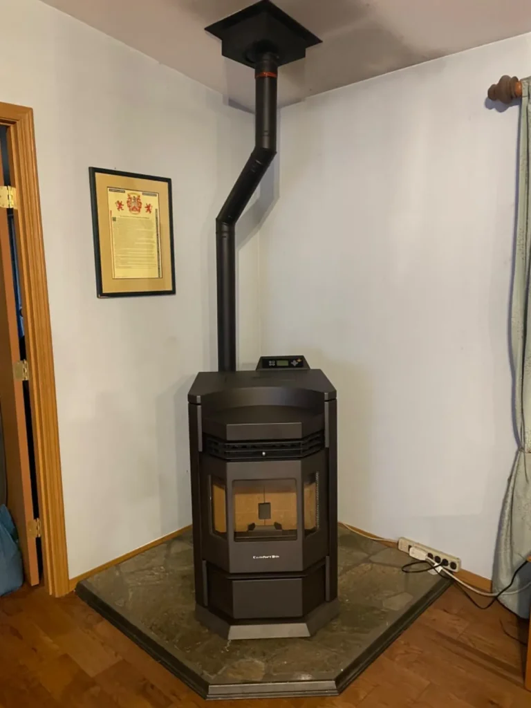 pellet stove