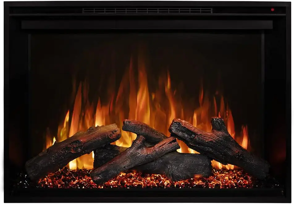 54-Inch Built-in Modern Flames Redstone Electric Fireplace