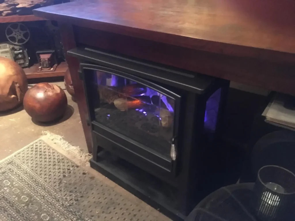 Country Living Fireplace Electric Heater