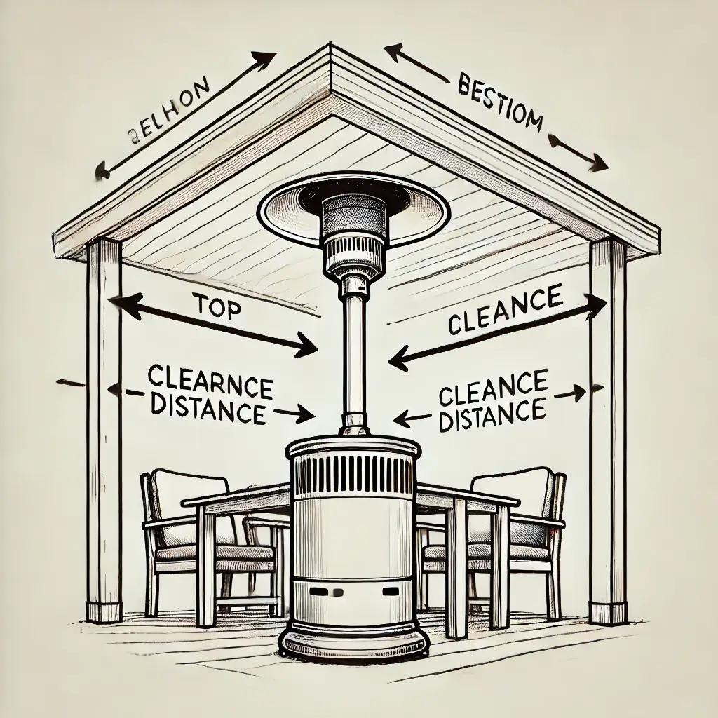 How Much Clearance Does a Patio Heater Need