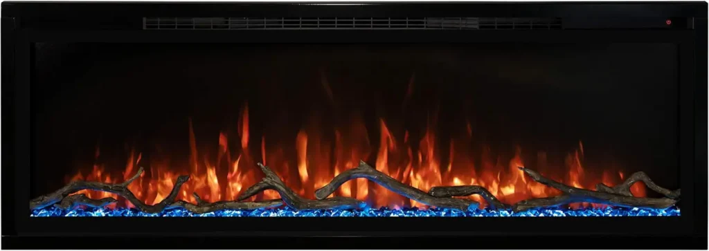 Hybrid-FX Flame LED Light Modern Flames Spectrum Electric Fireplace