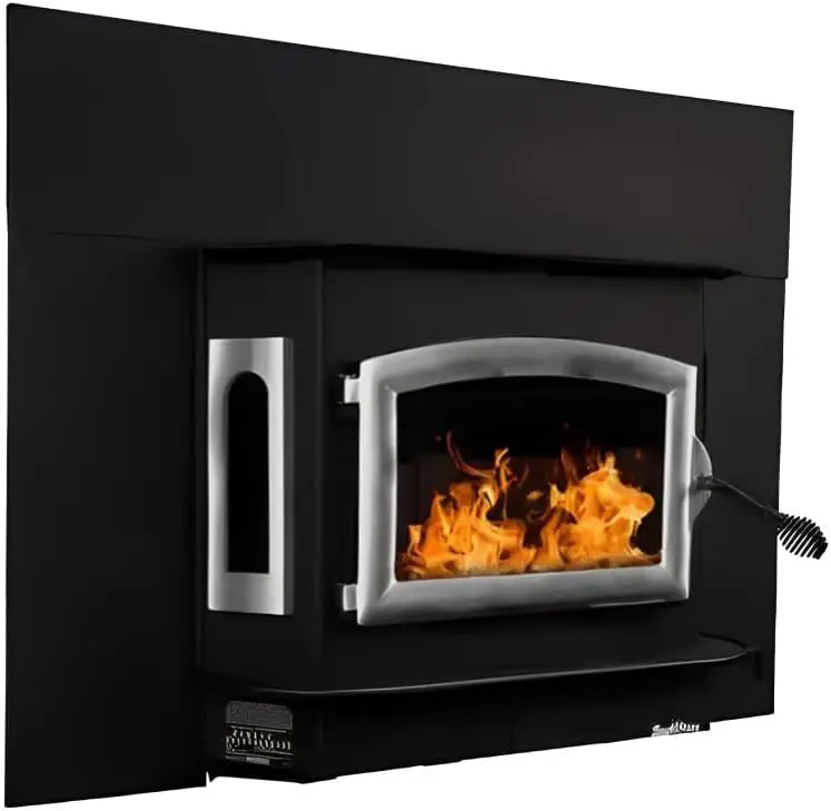 Non-Catalytic, 59,500 BTUs Wood Burning Fireplace Insert