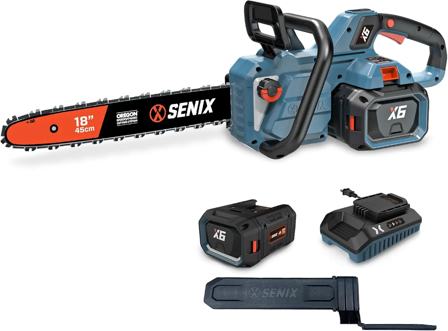 SENIX X6 18-inch Cordless Chainsaw