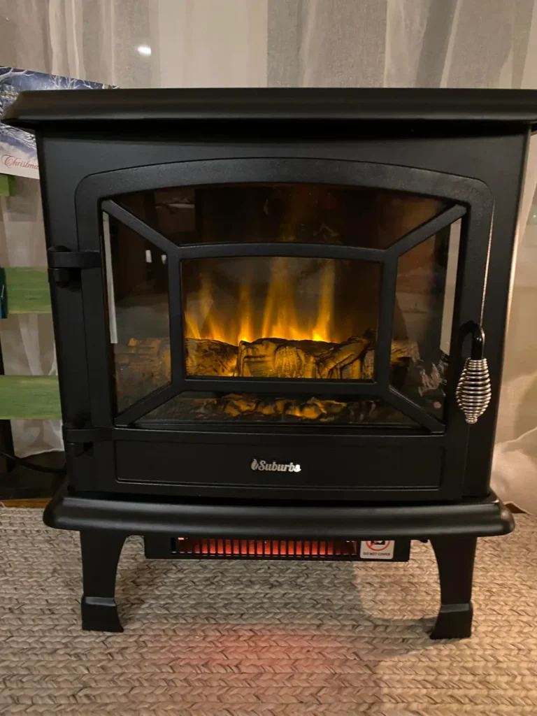 TURBRO Suburbs Electric Fireplace Heater