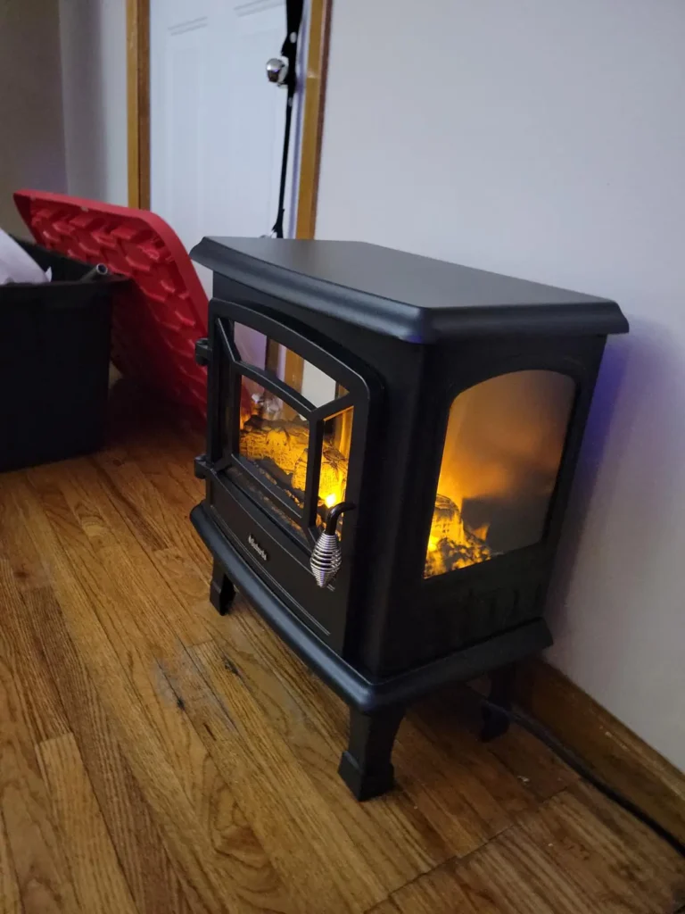 TURBRO Suburbs Electric Fireplace Heater