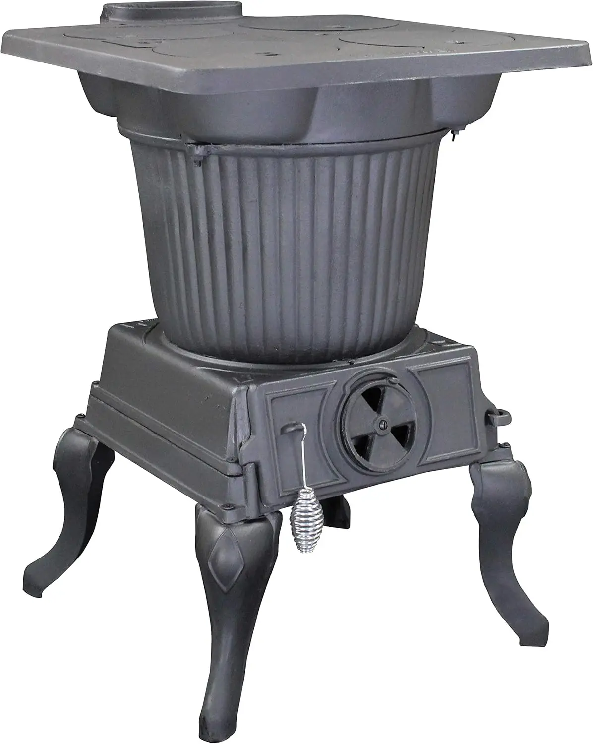  SR57E Rancher Cast Iron Black Pot Belly Stove