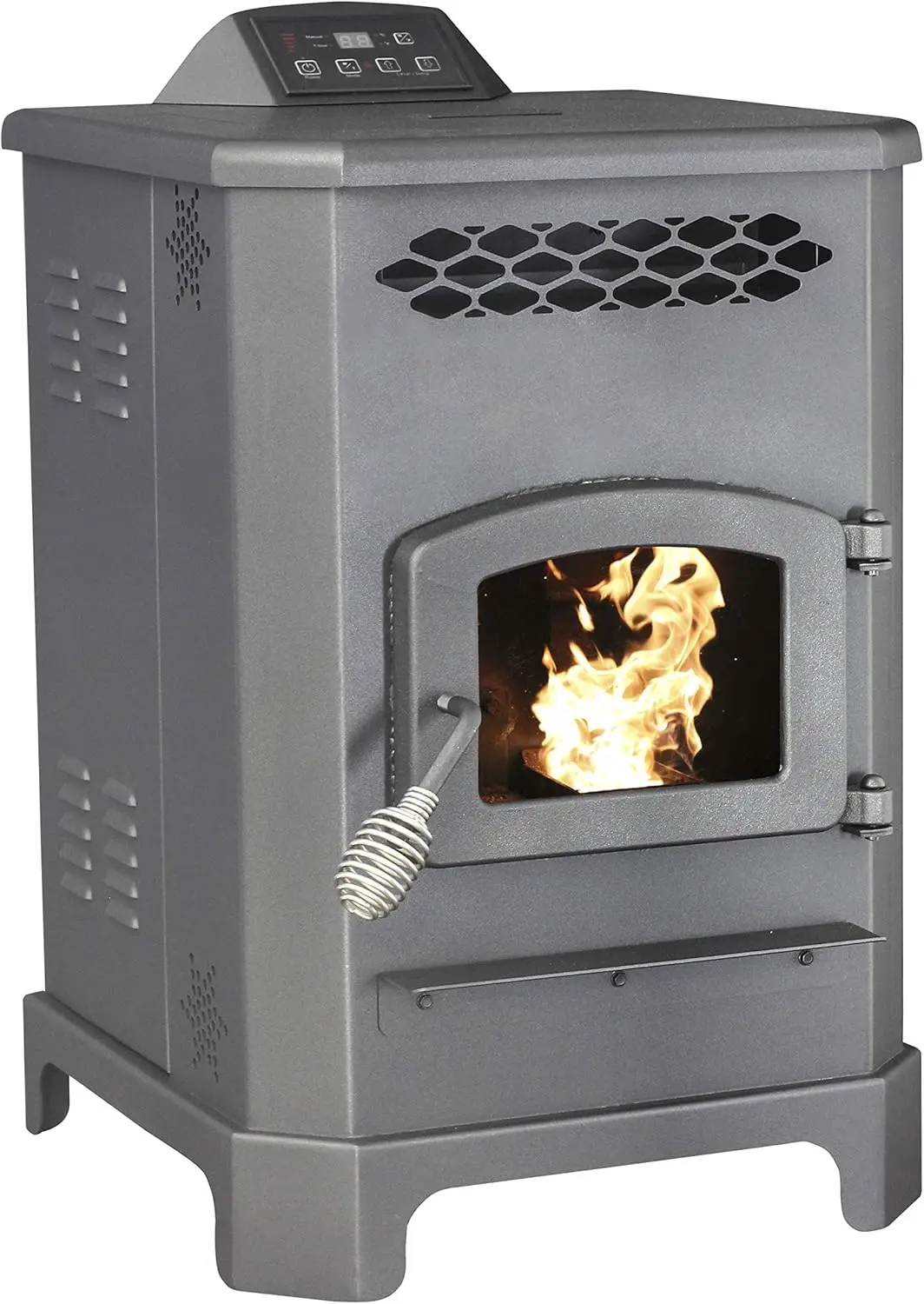 US STOVE 5501S 2,200 Sq. Ft. King Mini Pellet Stove