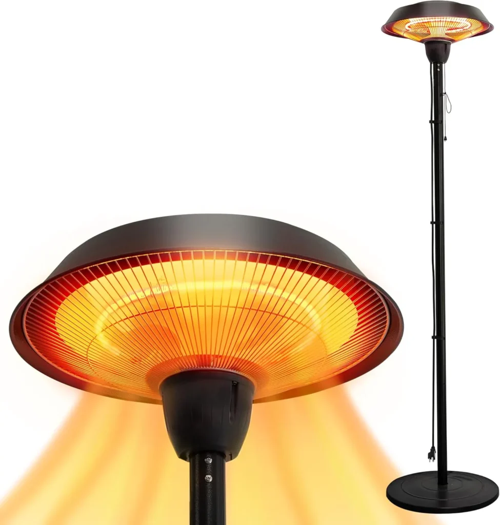 Gorilla Gadgets Indoor & Outdoor 1500W Electric Infrared Patio Heater