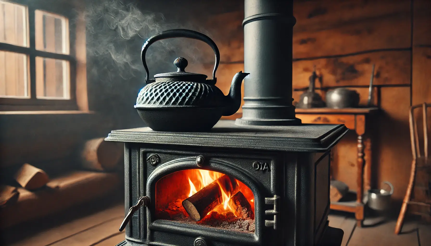 Wood Stove Tea Kettle