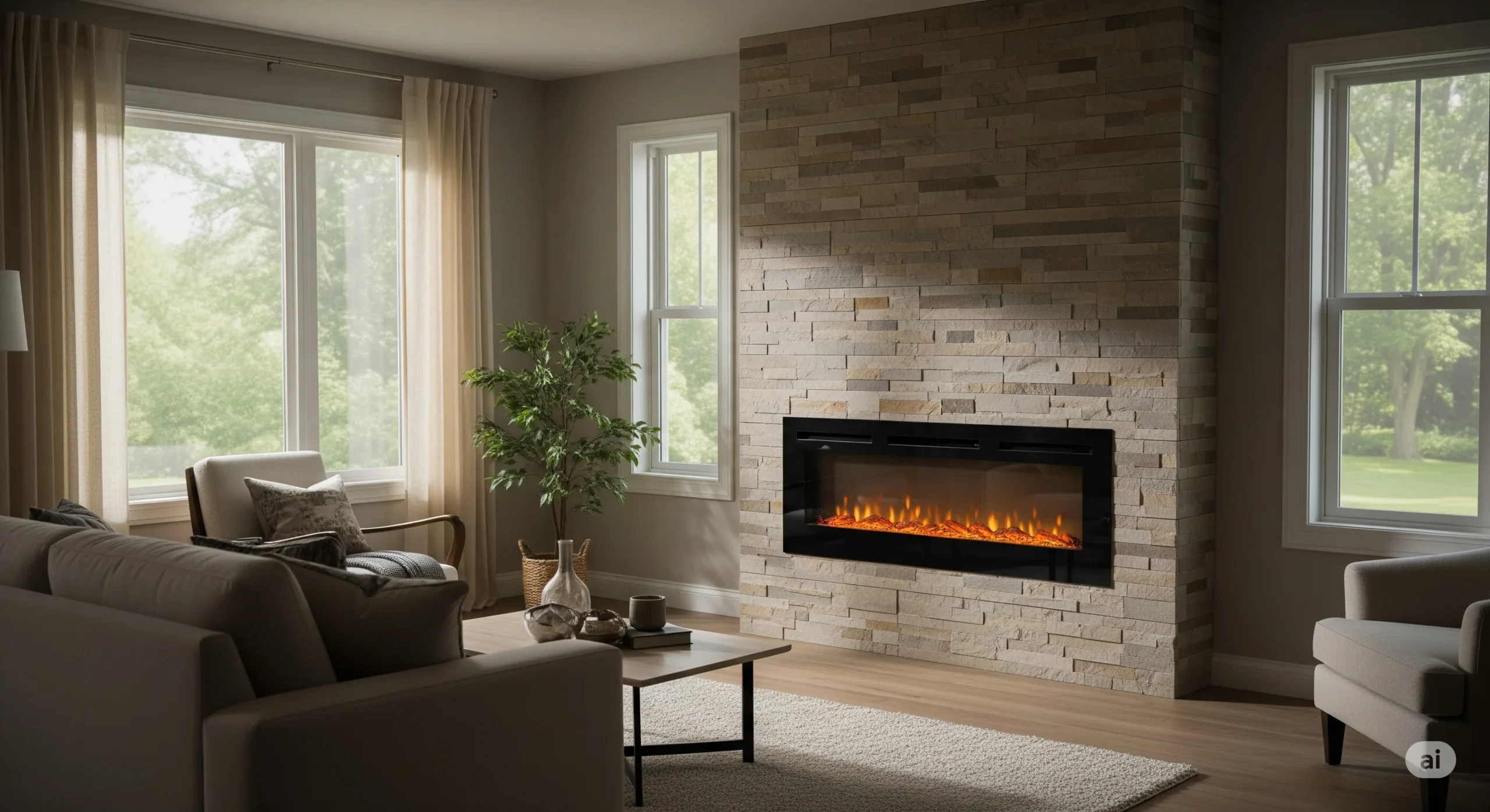 Where to Place an Electric Fireplace in Your Home