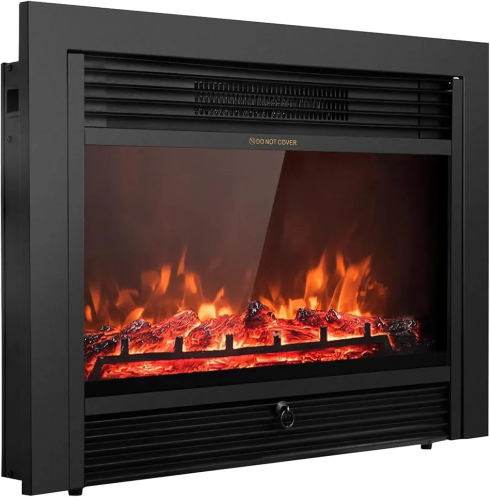 28 Inch Electric Fireplace Insert