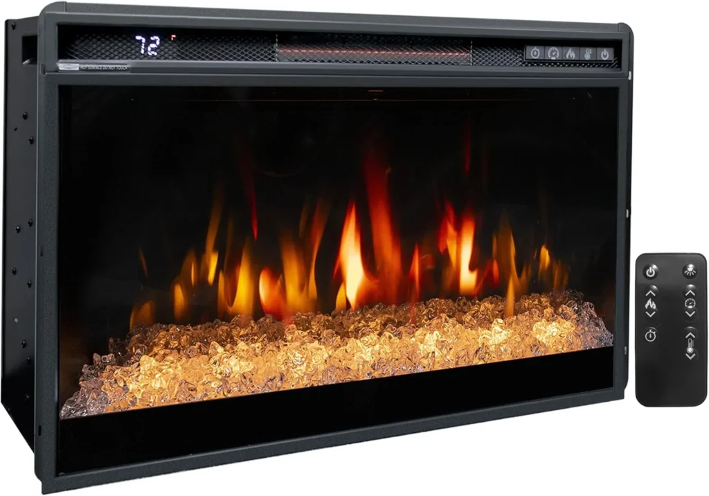 28 Inch Electric Fireplace Insert