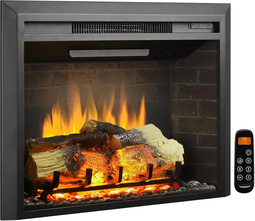 28 Inch Electric Fireplace Insert