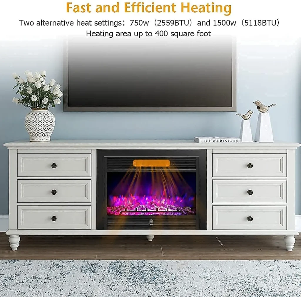 28 Inch Electric Fireplace Insert