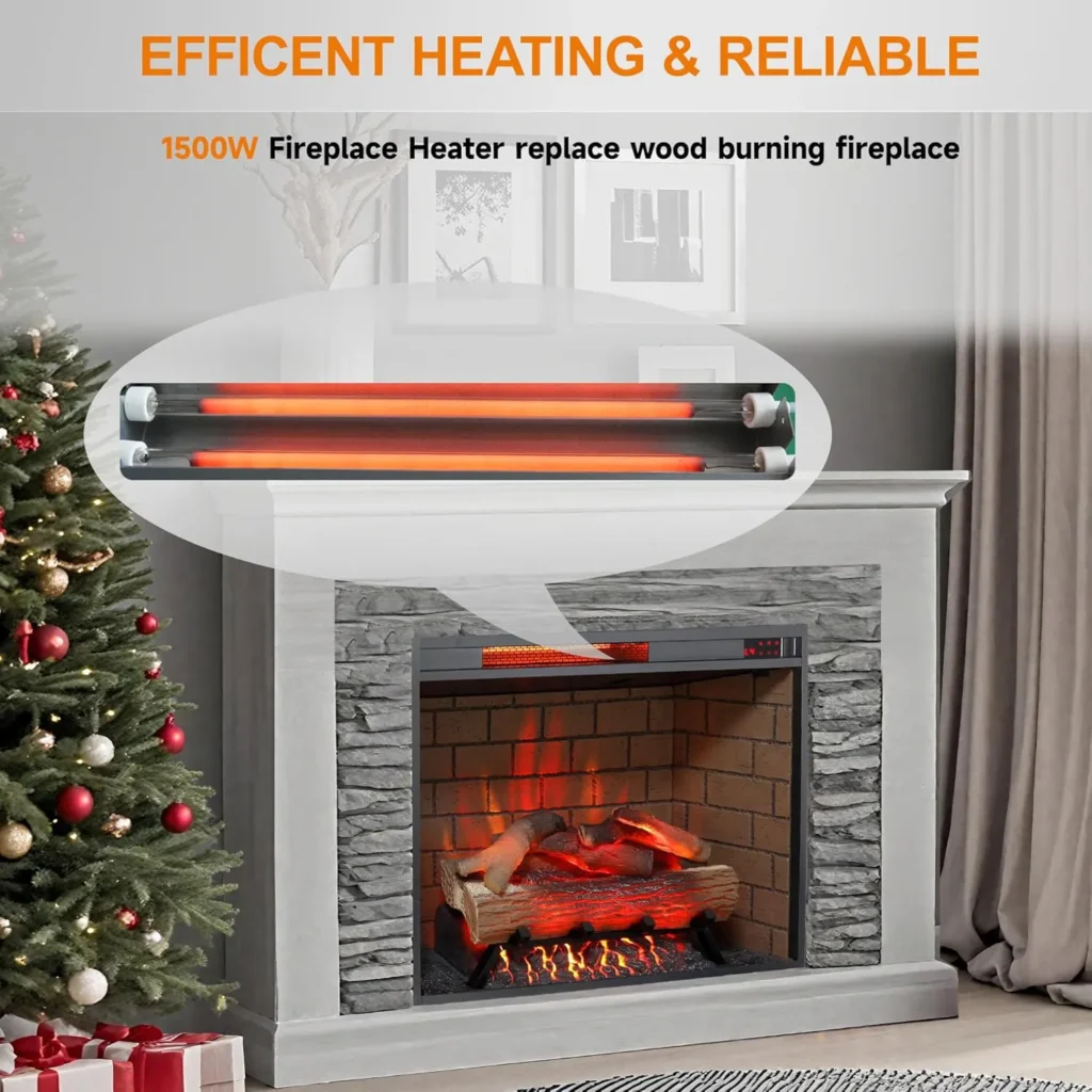 28 Inch Electric Fireplace Insert