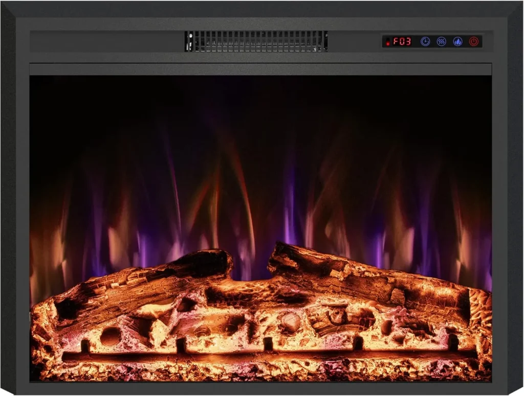 28 Inch Electric Fireplace Insert