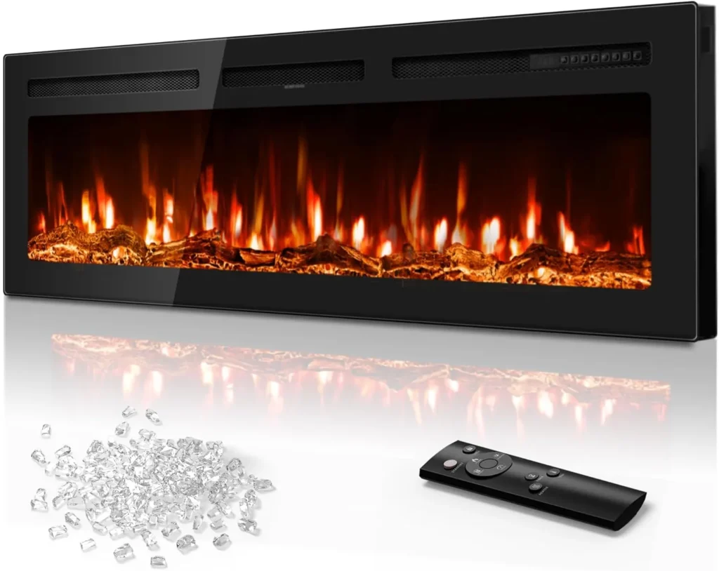60 Inch Electric Fireplace