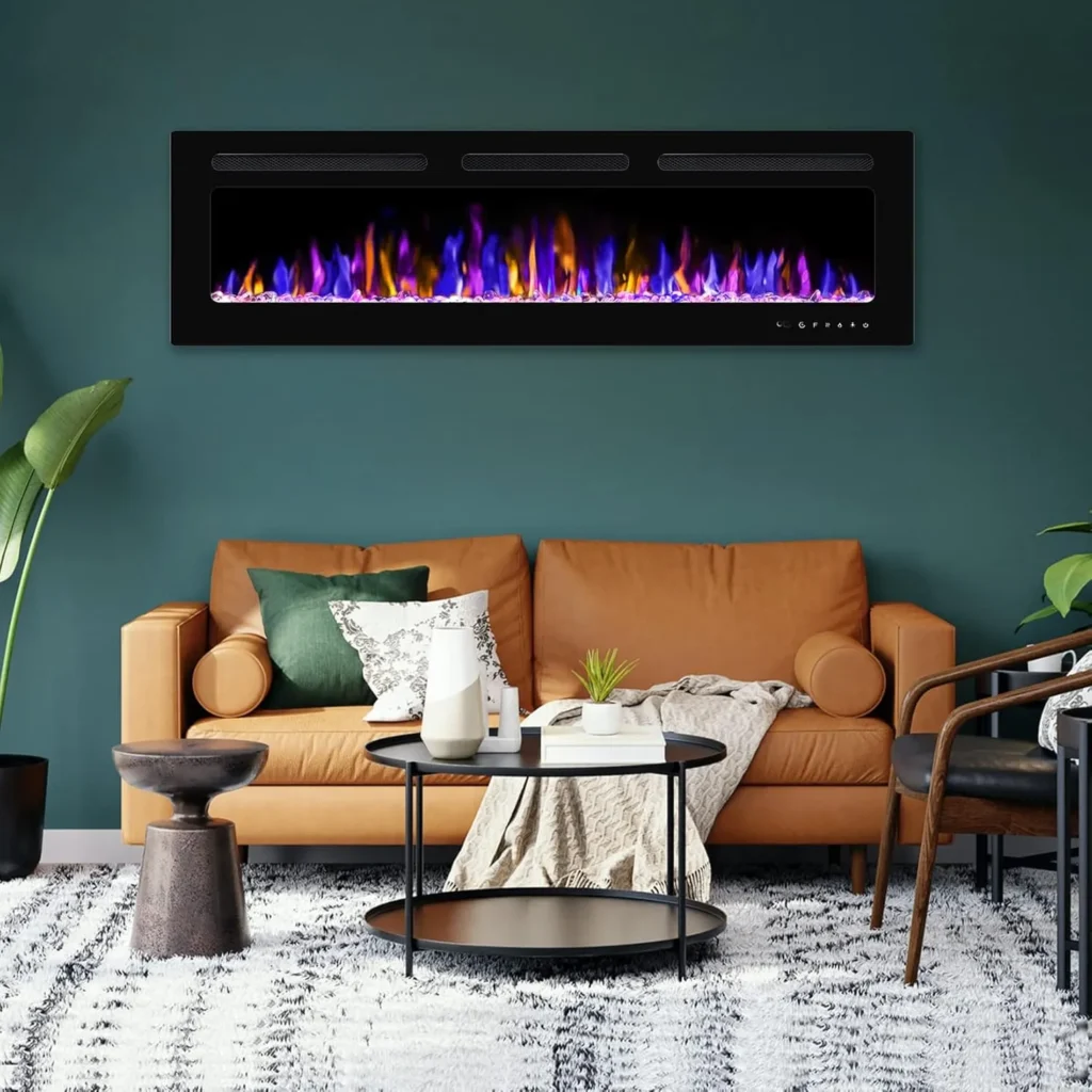 60 Inch Electric Fireplace