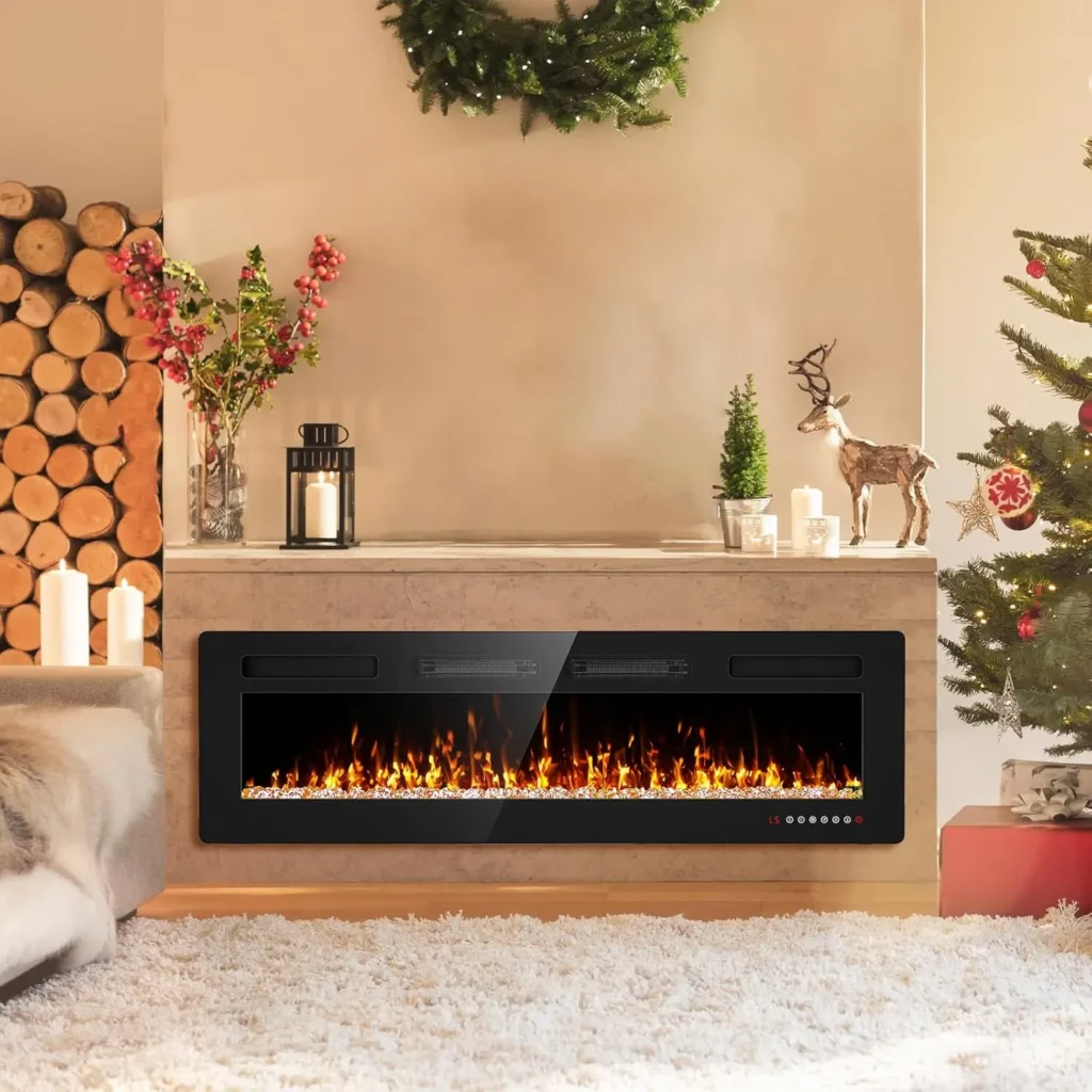 60 Inch Electric Fireplace