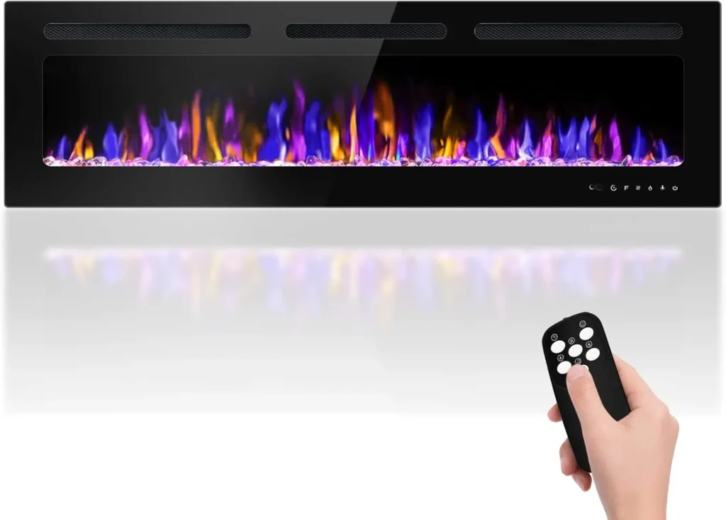 60 Inch Electric Fireplace