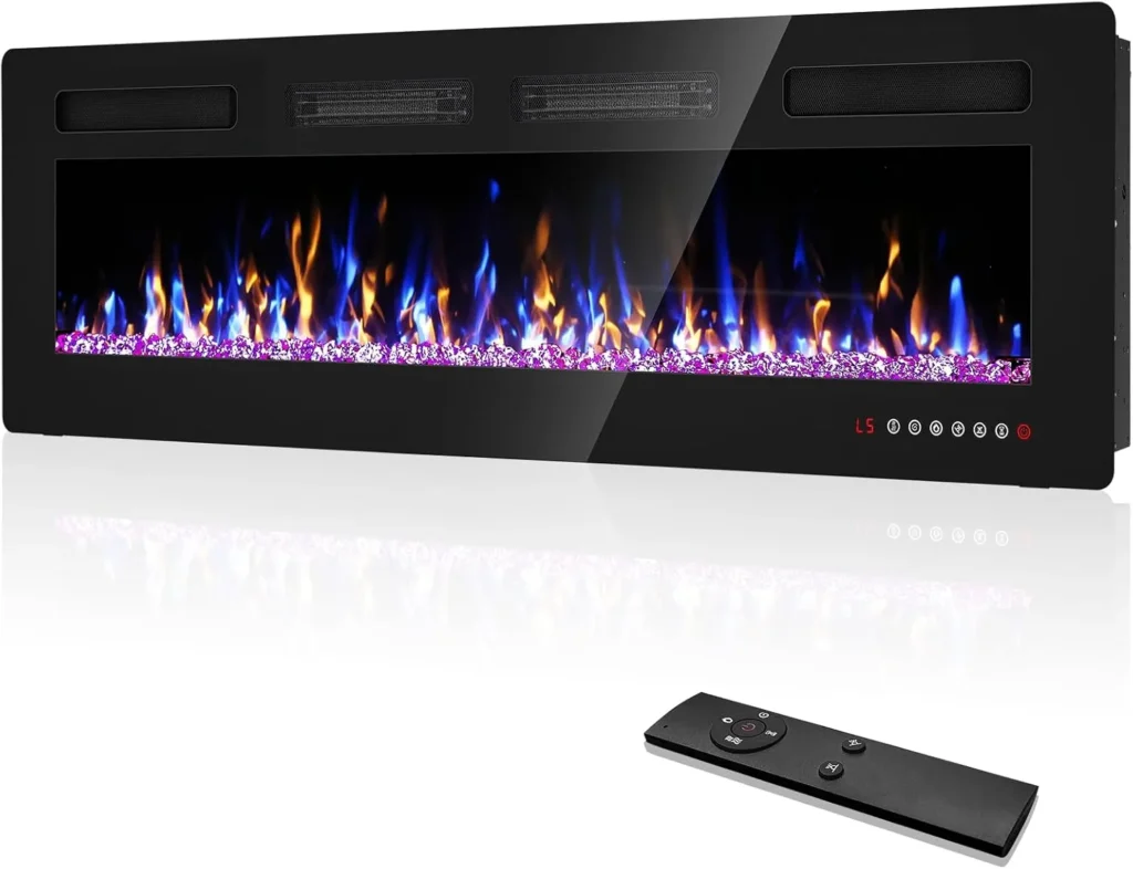 60 Inch Electric Fireplace