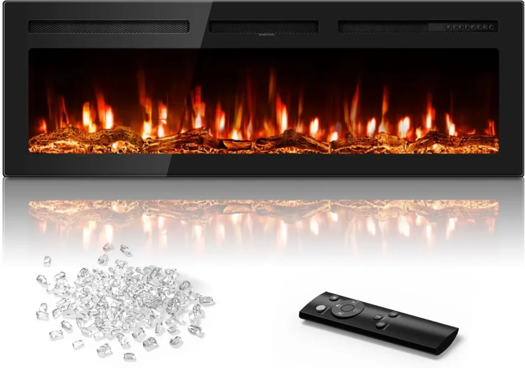 60 Inch Electric Fireplace